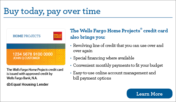 Financing Options from Wells Fargo