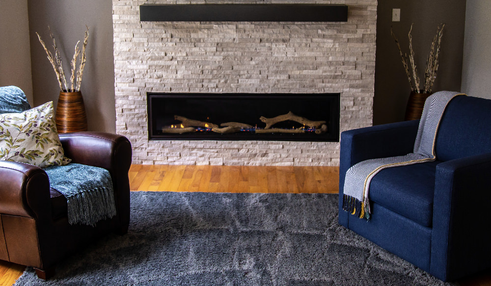 fireplace installation