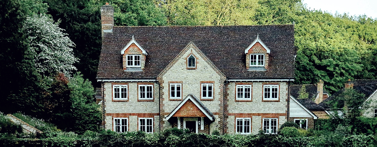 A house that uses propane heat in La Plata, MD
